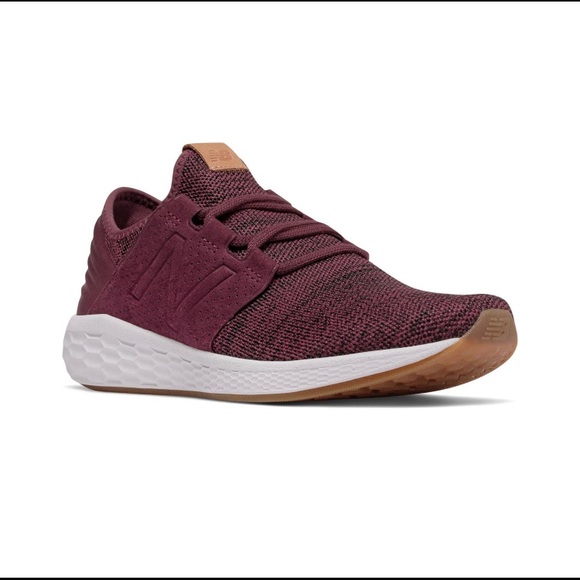 New Balance Other - New Balance Mens Fresh Foam Cruz Knit Burgundy Running Shoe
